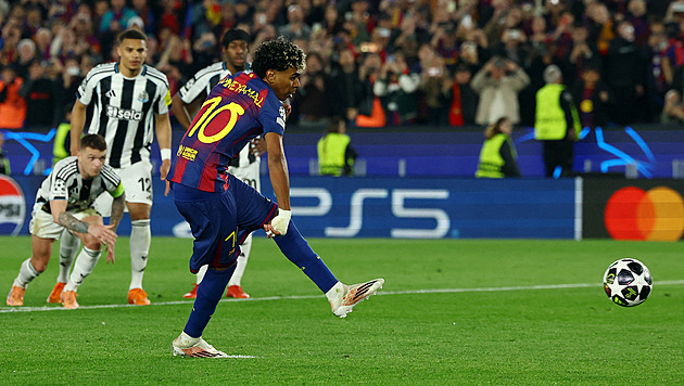 ONLINE: Barcelona zničila Newcastle sedmi góly, v LM hraje Bayern či Liverpool