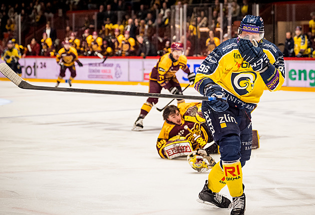 Zlín zvítězil na jihlavském ledě, ve finále první hokejové ligy je vyrovnáno
