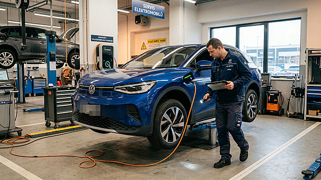 Elektromobil v servisu: Na běžné údržbě ušetří, některé opravy ale velmi překvapí
